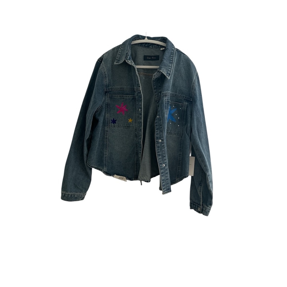 Artistic Denim Jacket